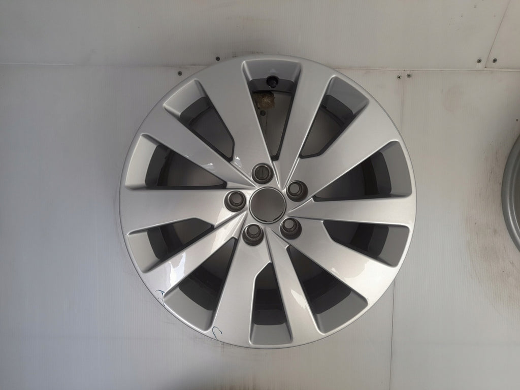 1x Alufelge 16 Zoll 7.0" 5x100 46ET Glanz Silber 6JA601025A Seat I Rim Wheel FEL9425805838mf