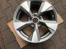 Load image into Gallery viewer, 1x Alufelge 17 Zoll 7.5&quot; 5x112 51ET Matt 8V0601025DQ Audi Rim Wheel