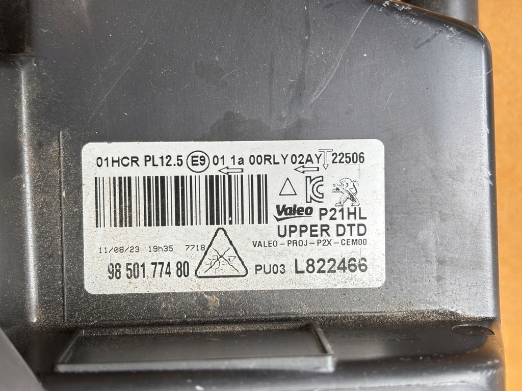 Frontscheinwerfer Peugeot 208 II 9850177480 Full LED Rechts Headlight SCH4541406859cz