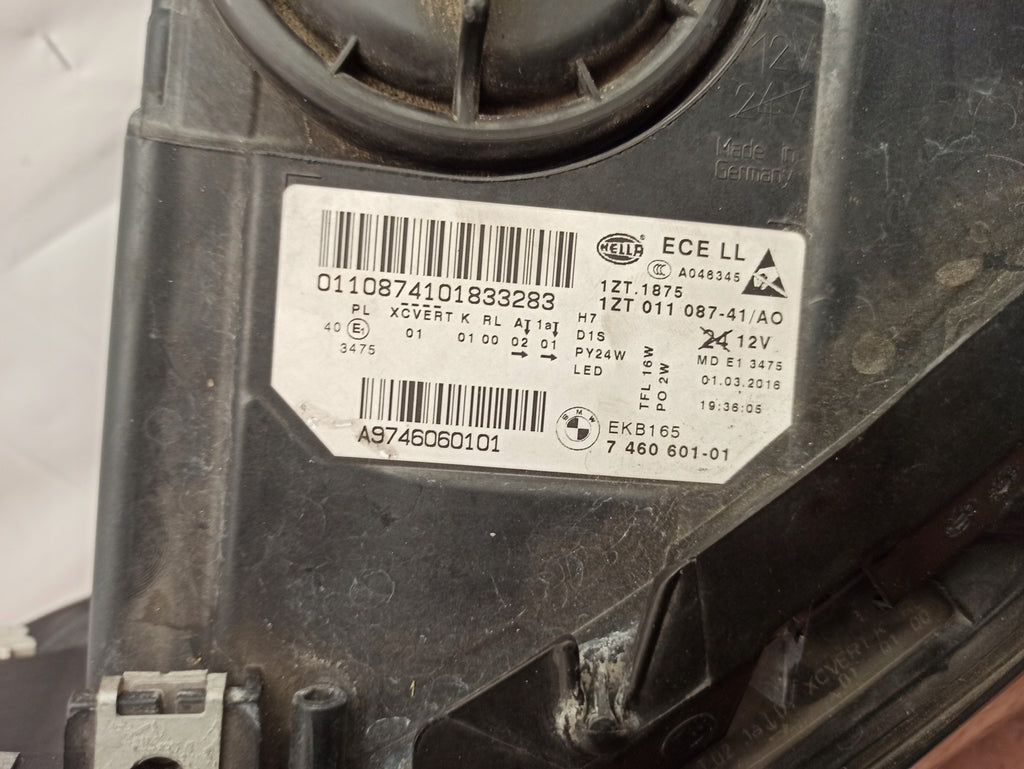 Frontscheinwerfer BMW F10 7460601 LED Ein Stück (Rechts oder Links) Headlight SCH3636200137sw