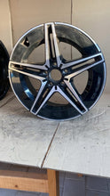 Load image into Gallery viewer, 1x Alufelge 18 Zoll 7.5" 5x112 40ET Glanz Schwarz A2064017600 Mercedes-Benz W206 FEL6415992198eh