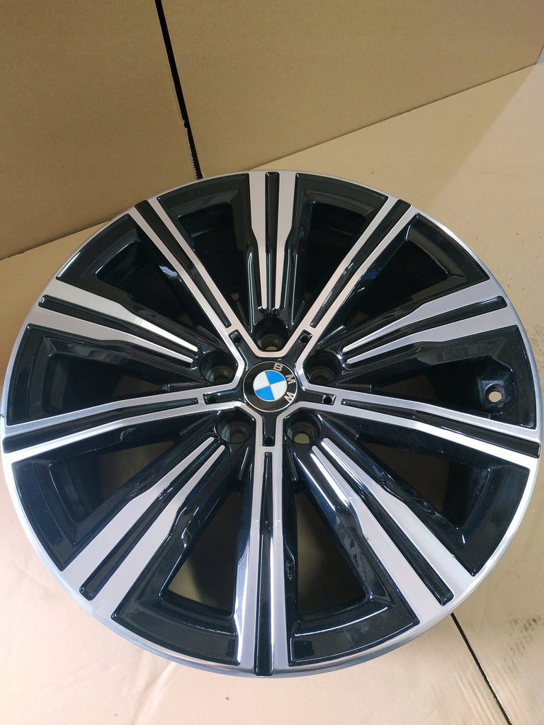 1x Alufelge 18 Zoll 7.5" 5x112 25ET Glanz Schwarz 6883524 BMW G21 G20 Rim Wheel FEL8103157210nu