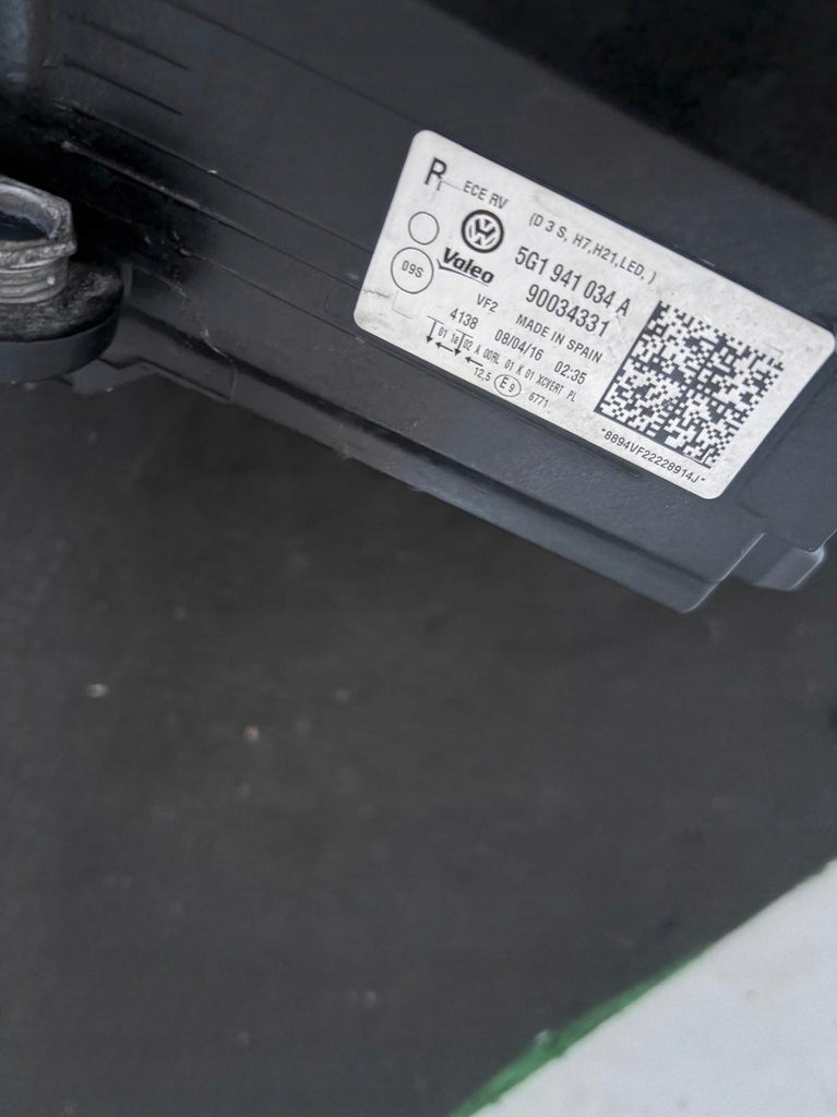 Frontscheinwerfer VW Golf 5G1941034A 90034331 Xenon FALSE Scheinwerfer Headlight SCH6572945214hc