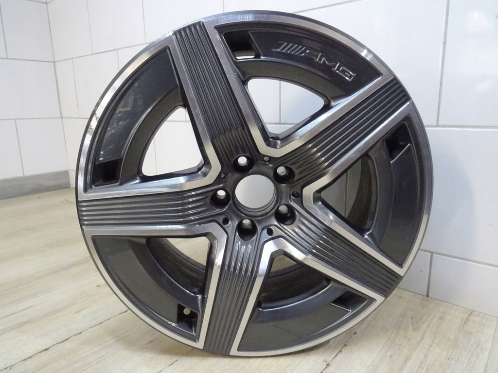 1x Alufelge 19 Zoll 9.0" 5x112 30ET Glanz Schwarz A2544010500 Mercedes-Benz Glc FEL4134853549xx