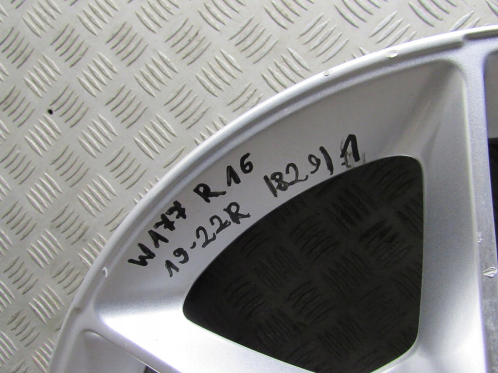 1x Alufelge 16 Zoll 6.5" 5x112 44 5ET Glanz Silber A1774010100 Mercedes-Benz FEL9285281183id