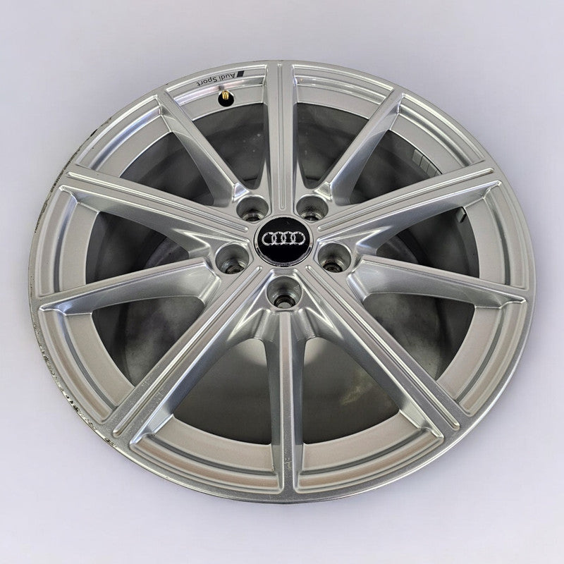 1x Alufelge 18 Zoll 8.0" 5x112 46ET Glanz Silber 8Y0601025M Audi A3 Rim Wheel