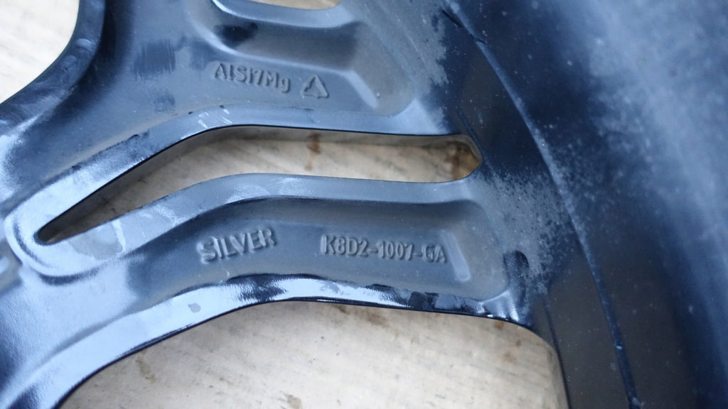 1x Alufelge 20 Zoll 8.0" 5x108 40ET Glanz Silber K8D2-1007- Land Rover I FEL4831913869ky