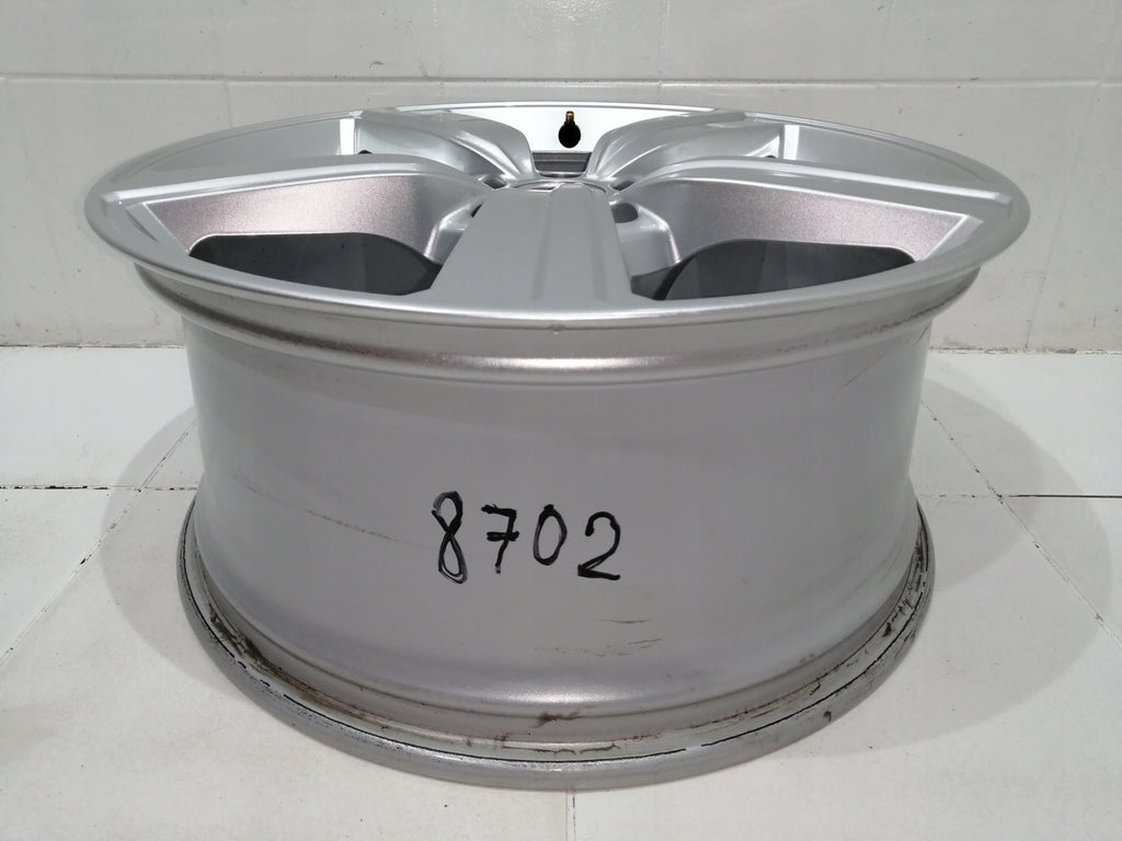 1x Alufelge 20 Zoll 9.0" 5x112 38ET Glanz Silber 4KE601025 Audi E-Tron Rim Wheel FEL1836606390la