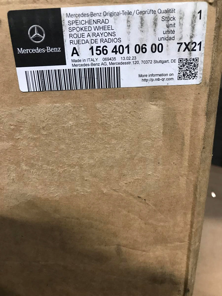 1x Alufelge 19 Zoll 8.0" 5x112 43 5ET A1564010600 Mercedes-Benz Gla Rim Wheel FEL9509119856ec