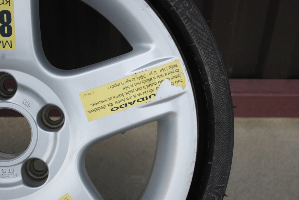 1x Alufelge 16 Zoll 6.5" 5x112 4Z7601025B Audi A6 C5 Rim Wheel