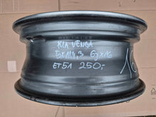 Laden Sie das Bild in den Galerie-Viewer, 1x Alufelge 16 Zoll 6.0" 5x114.3 51ET Glanz Graphit 529101P650 Kia Venga Mg FEL6524467843tb