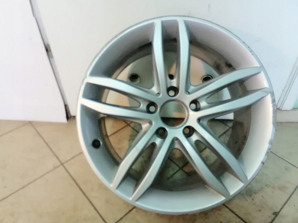 1x Alufelge 17 Zoll 8.5" 5x112 58ET A2044017902 Mercedes-Benz Rim Wheel