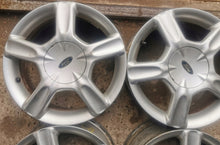 Laden Sie das Bild in den Galerie-Viewer, 4x Alufelge 16 Zoll 6.0" 4x108 52 5ET Silber Ford I Rim Wheel FEL4717078323kl