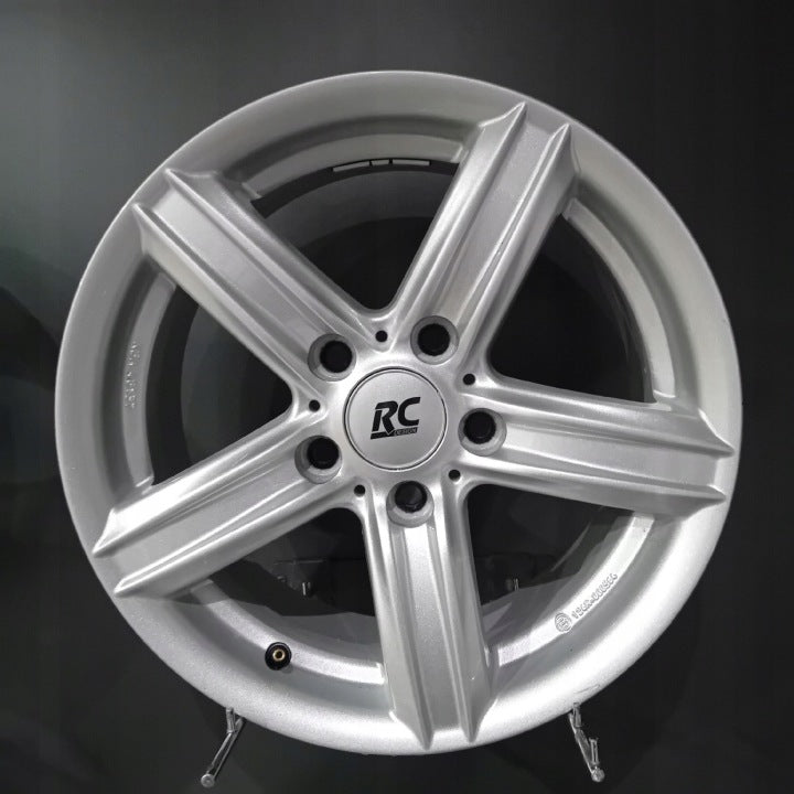 4x Alufelge 16 Zoll 7.0" 5x120 31ET Silber KBA48137 BMW E46 E91 F30 E90 F31 FEL7903890900uu
