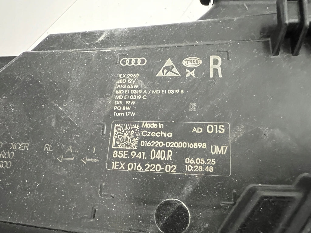 Frontscheinwerfer Audi E-Tron 85E941040R Full LED Rechts Scheinwerfer Headlight SCH4624831287hd