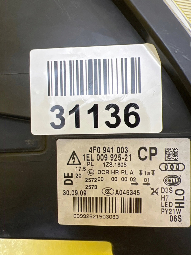 Frontscheinwerfer Audi A6 C6 4F0941003CP Xenon FALSE Scheinwerfer Headlight SCH1776133272fv