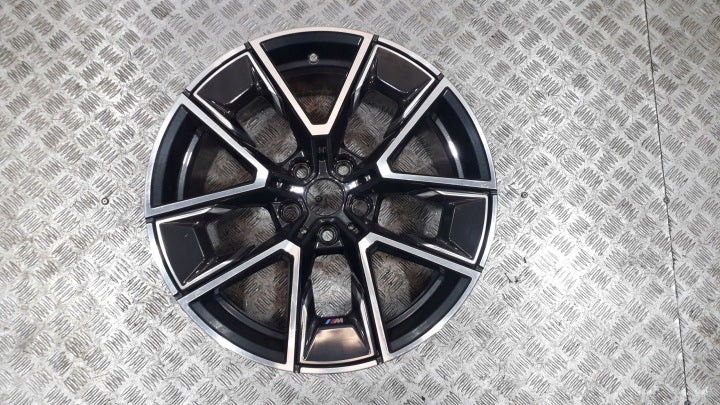 1x Alufelge 18 Zoll 8.5" 5x112 36ET Glanz Schwarz 8747286 BMW I4 G26 Rim Wheel FEL6572481876vl