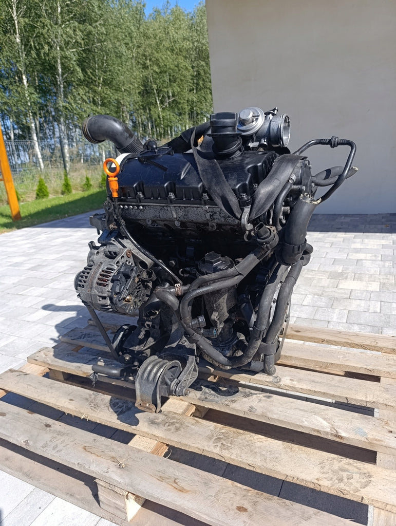 Motor VW T5 AXB 1.9 TDI 105PS 77kW 188TKm Diesel Engine Komplett
