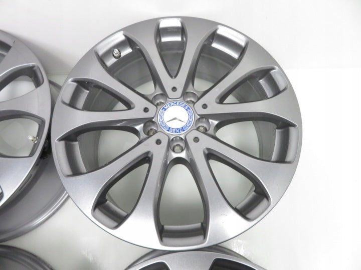 4x Alufelge 18 Zoll 8.0" 5x112 38ET A2534011500 Mercedes-Benz Glc Rim Wheel FEL4624438249qu