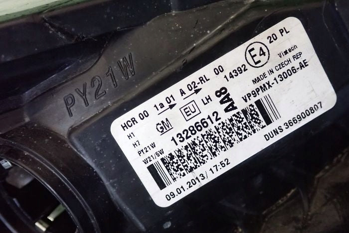 Frontscheinwerfer Opel Meriva B 13286612 Links Scheinwerfer Headlight SCH7885383690ie