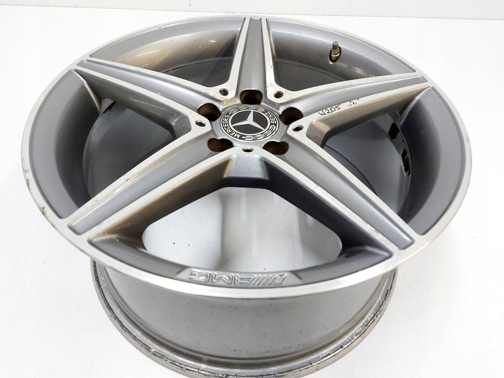 1x Alufelge 18 Zoll 7.5" 5x112 44ET Glanz A2054011100 Mercedes-Benz Coupe FEL4630384648ql