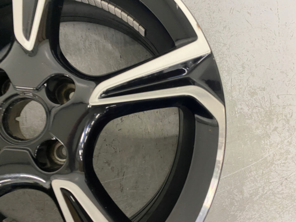 1x Alufelge 17 Zoll 7.0" 4x108 38ET Glanz Schwarz 39182183 Opel Corsa F FEL7865285357pr