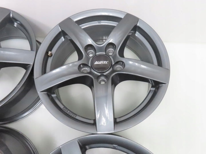 4x Alufelge 17 Zoll 7.5" 5x130 55ET Graphit KBA47777 Audi I Rim Wheel FEL7979902436fe