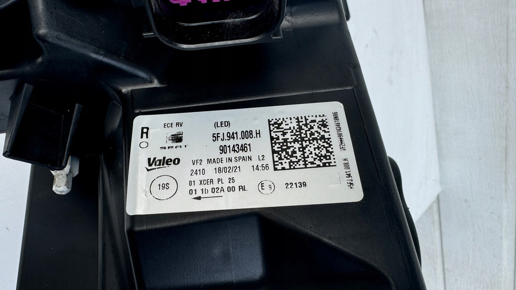 Frontscheinwerfer Seat Tarraco 5FJ941008H Full LED Rechts Scheinwerfer Headlight