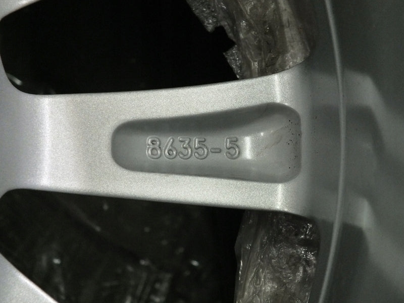 1x Alufelge 16 Zoll 6.5" 5x114.3 45ET Glanz Silber Toyota Rim Wheel