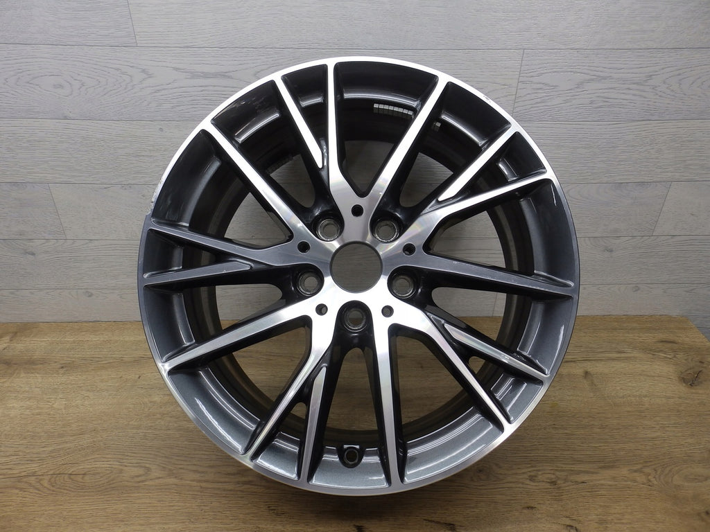 1x Alufelge 17 Zoll 7.0" 5x112 47ET Glanz Grau 7849122 BMW F45 1 F40 Mg