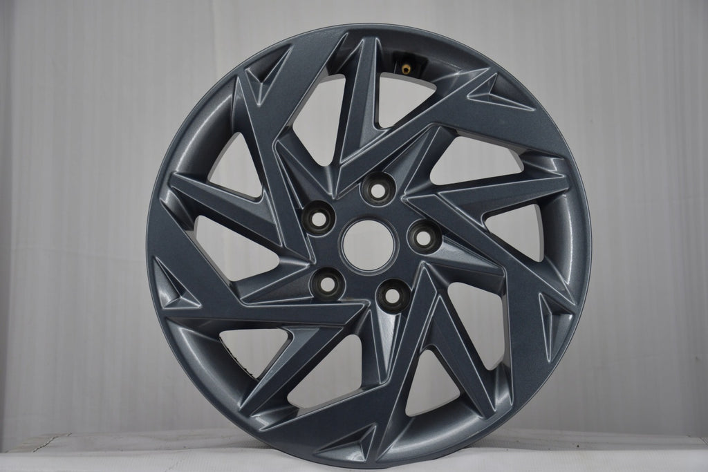 1x Alufelge 16 Zoll 6.5" 5x114.3 46ET Glanz 52910-AABA0 Hyundai I Rim Wheel FEL5770820241na