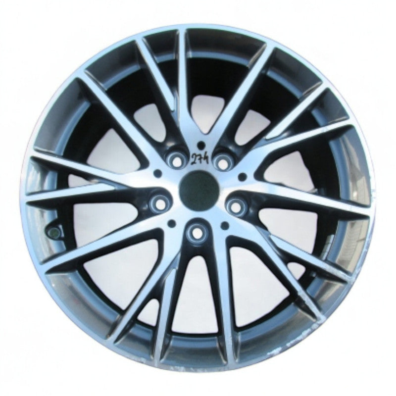 1x Alufelge 17 Zoll 7.0" 5x112 47ET Glanz Grau 7849122 BMW 2 F45 1 F40 F46 Mg