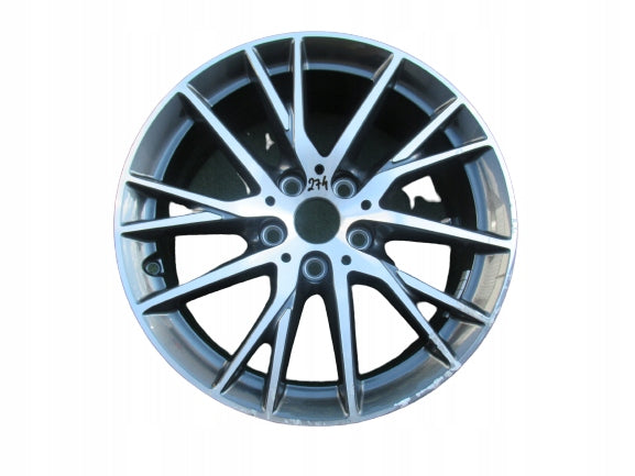 1x Alufelge 17 Zoll 7.0" 5x112 47ET Glanz Grau 7849122 BMW 2 F45 1 F40 F46 Mg