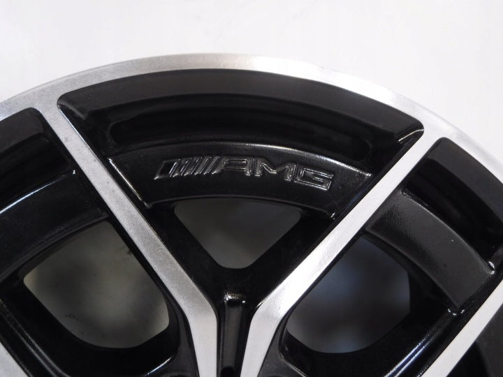 1x Alufelge 19 Zoll 9.0" 5x112 49ET Glanz Schwarz A2134016600 Mercedes-Benz W213 FEL2148090547iw