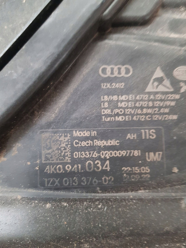 Frontscheinwerfer Audi A6 4K0941034 LED Rechts Scheinwerfer Headlight SCH7434410856zr