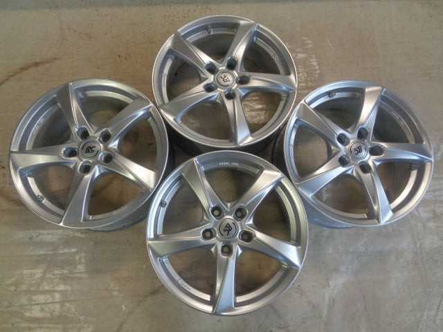 4x Alufelge 17 Zoll 7.0" 5x120 40ET Glanz Silber BMW I Rim Wheel FEL1009087773xm