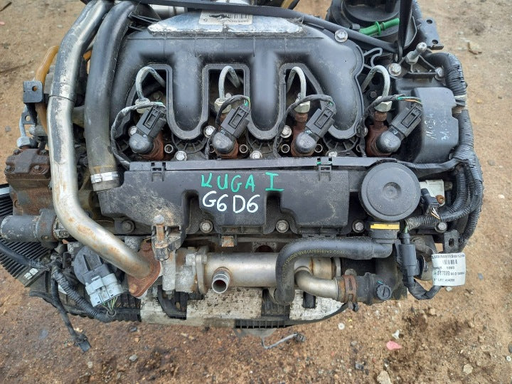 Motor Ford Fiesta II Fbd G6D6 2.0 TDCI 97PS 71kW Diesel Engine Komplett MOT6723942917nh