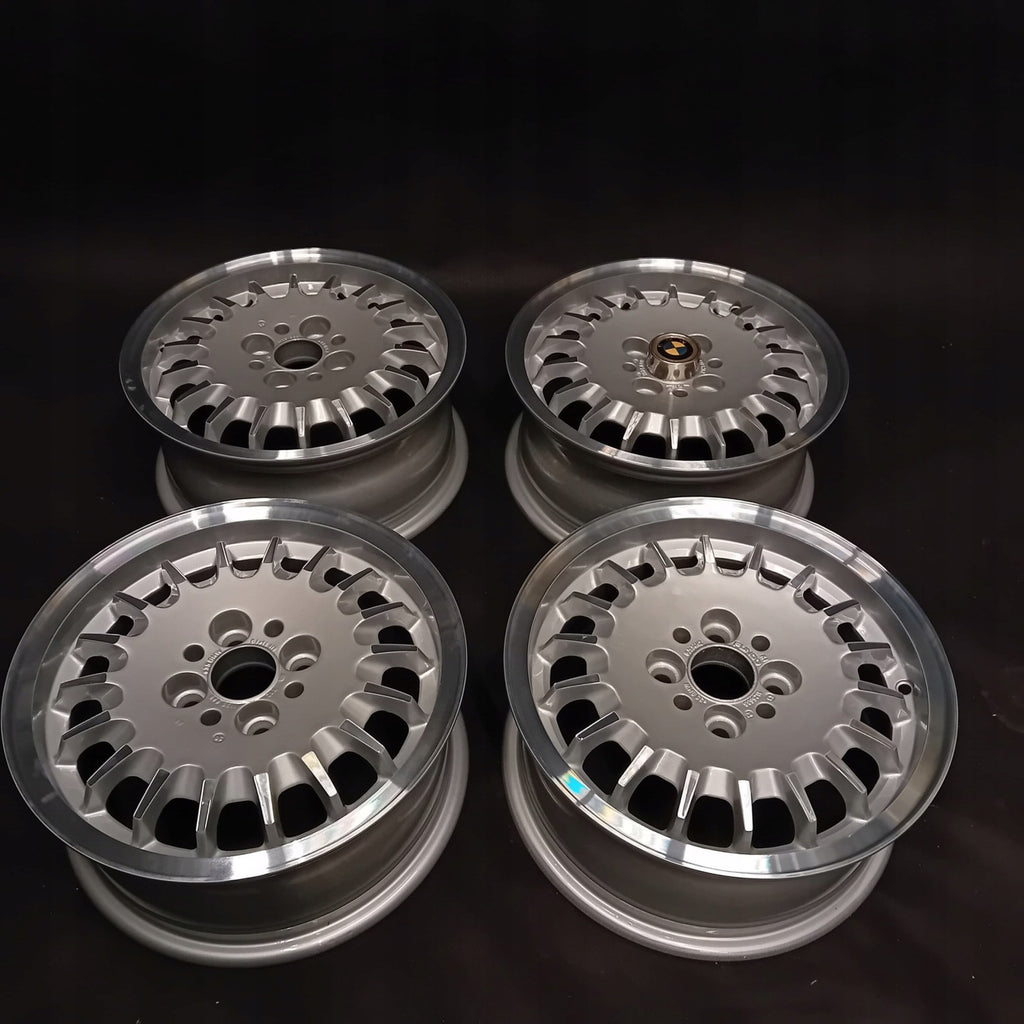 4x Alufelge 14 Zoll 6.0" 4x100 35ET Glanz Silber 1125688 BMW 3 E30 Rim Wheel FEL3737469251jo