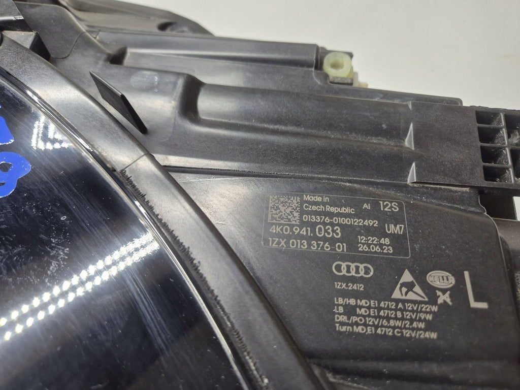 Frontscheinwerfer Audi A6 C8 4K0941033 Full LED Links Scheinwerfer Headlight SCH9365844663ow