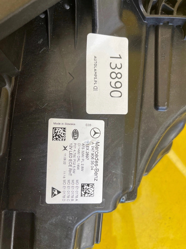 Frontscheinwerfer Mercedes-Benz W247 A2479063504 LED Links Headlight SCH9071605741ae