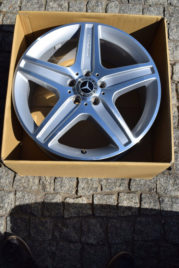 1x Alufelge 19 Zoll 8.5" 5x112 52ET A2044010904 Mercedes-Benz X204 Rim Wheel FEL6033346895vk
