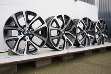 Load image into Gallery viewer, 4x Alufelge 17 Zoll 6.5" 5x112 39ET Glanz Silber 6856076 BMW Rim Wheel FEL9611552061he