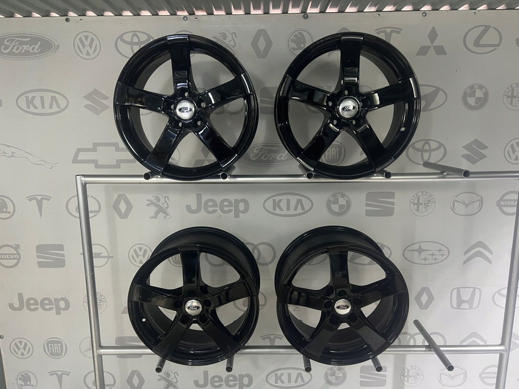 4x Alufelge 17 Zoll 7.5" 5x108 48ET Glanz Schwarz TRE7HKA48 Citroën Ds 4 I FEL5432317207it