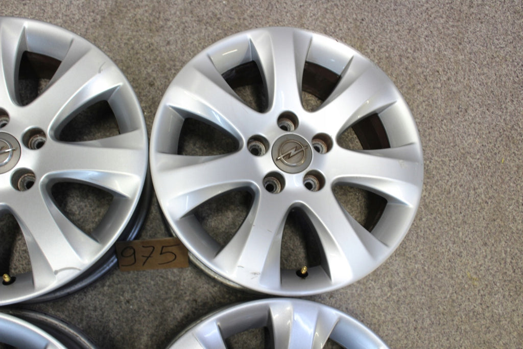 4x Alufelge 16 Zoll 6.5" 5x110 37ET 13260605 Hyundai I Astra H Zafira Rim Wheel FEL5162659229mg