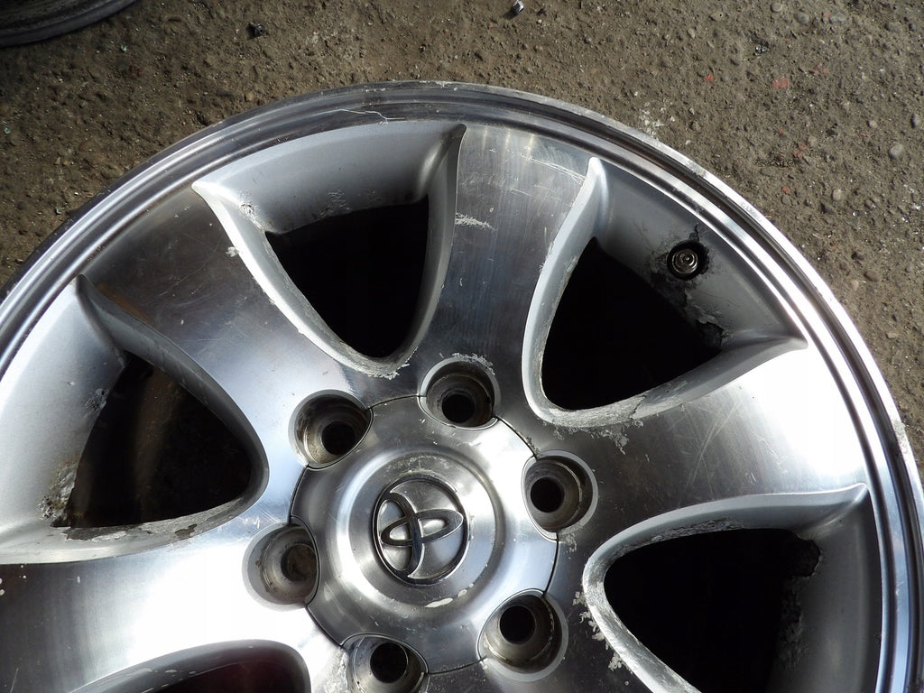1x Alufelge 17 Zoll 6.5" Toyota Land Cruiser Rim Wheel