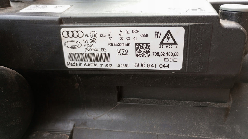 Frontscheinwerfer Audi Q3 8U0941044 LED Rechts Scheinwerfer Headlight