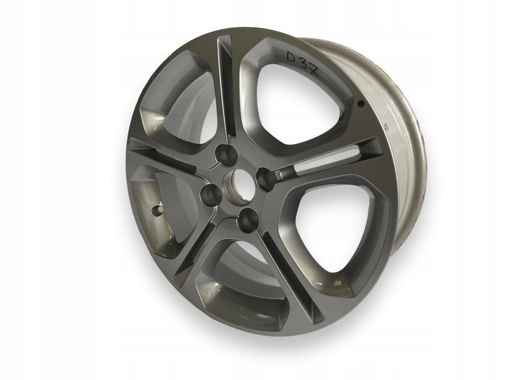 1x Alufelge 16 Zoll 6.5" 4x100 37ET Glanz Graphit 403000617 Nissan Micra K14