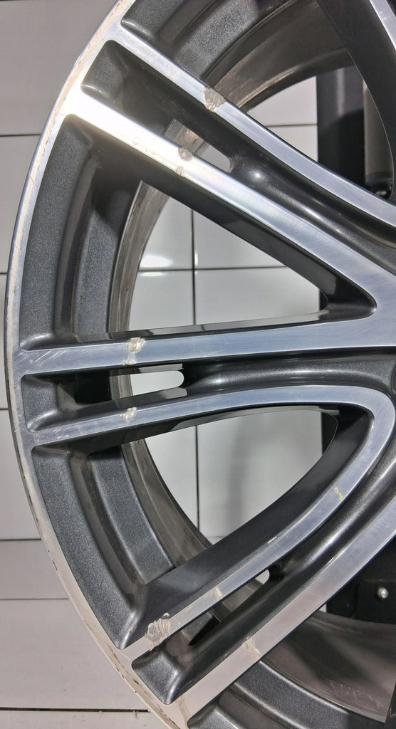 1x Alufelge 20 Zoll 8.0" 5x112 30ET Glanz Grau 8053501 BMW G31 G30 Rim Wheel FEL9411939192dv
