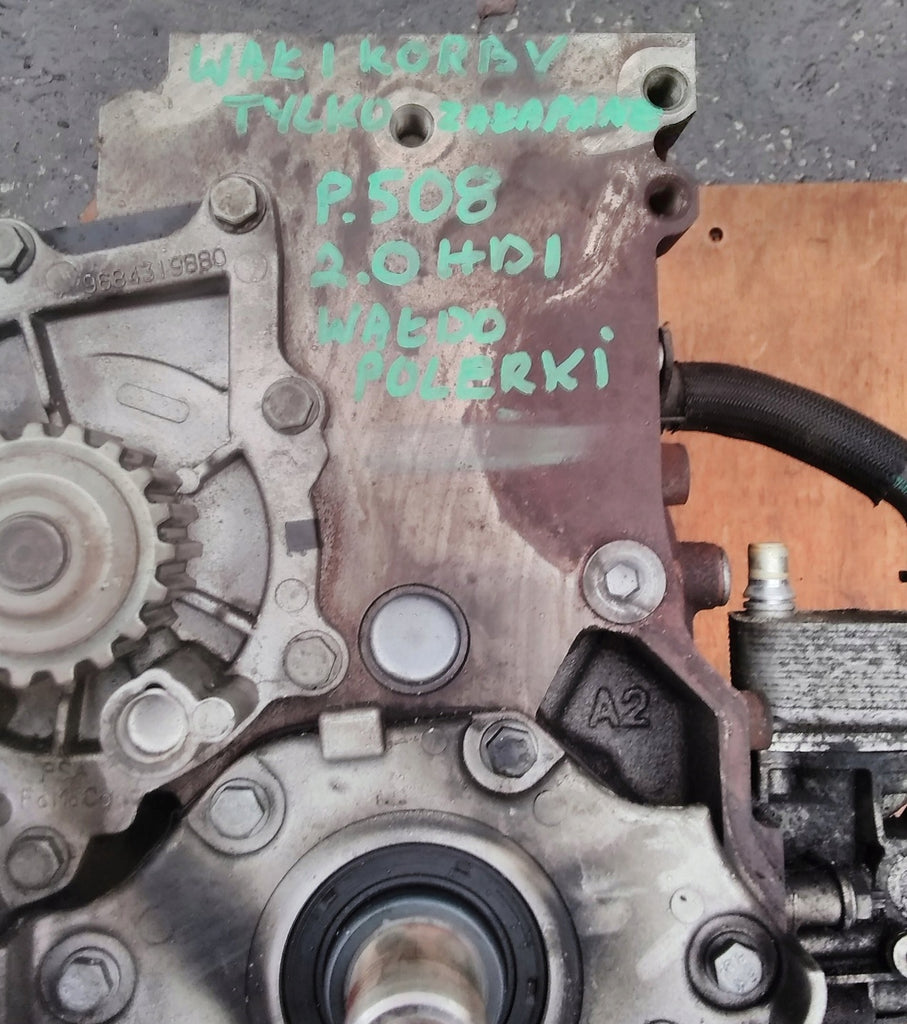 Motorblock Peugeot 3008 Suv Mc Mr Mj M4 DW10FD 2.0 HDI 150PS 110kW Unkomplett