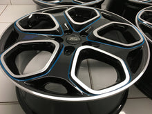 Laden Sie das Bild in den Galerie-Viewer, 4x Alufelge 18 Zoll 7.5" 5x108 50ET Schwarz Ford S Max Rim Wheel FEL7009945140yy